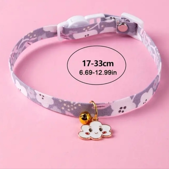 GAVE AWAY AS FREE 🎁 W ORDER 💜☁️ Safety Break Away Collar for Cat or Dog NWT - Picture 8 of 9
